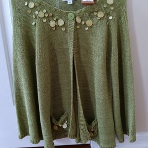 Coldwater creek sweater size xl